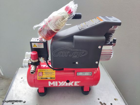 ΚΟΜΠΡΕΣΕΡ ΦΟΡΗΤΟ 6lit MIYAKE 0,75Hp