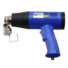 Πιστόλι θερμού αέρα BEST BST-8016D 1600W με οθόνη LCD σε μπλε χρώμα