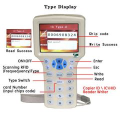 RFID Copier ID/IC Card Reader Writer Keyfob Cards Duplicator jhx-3-thumb-4