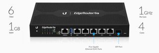 Ubiquiti EdgeRouter 6P, ER-6P, 1GHz Quad Core, 1GB, 6xGigabit, 5x Passive PoE, 1x SFP, 1x RJ45 Serial Port