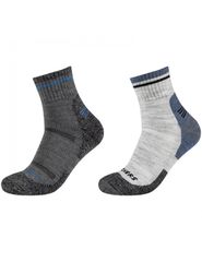 Skechers SK42052-9300 Αθλητικές Κάλτσες Πολύχρωμες 2 Ζεύγη