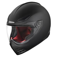 ΚΡΑΝΟΣ FULL FACE DOMAIN RUBATONE BLACK HELMET ECE 22.06 | ICON