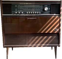 Grundig Αντίκα Ραδιόφωνο Πικάπ