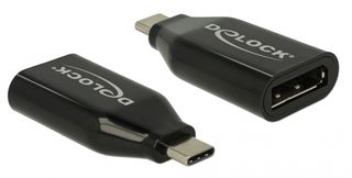 DELOCK αντάπτορας USB-C σε DisplayPort 64151, 4K/60Hz, μαύρος