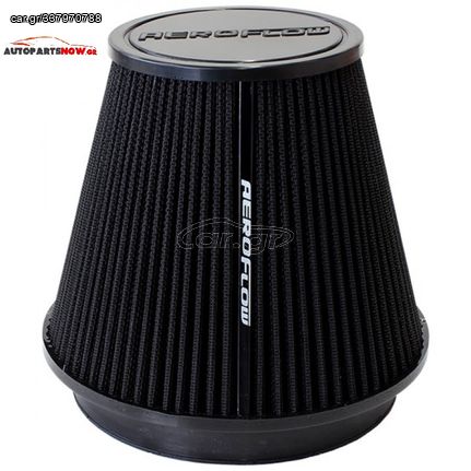 AEROFLOW ΦΙΛΤΡΟ ΑΕΡΟΣ  Universal Tapered 6" (152mm) Clamp-On Filter - 6 in H x 7.5 in Base OD x 5 in Top