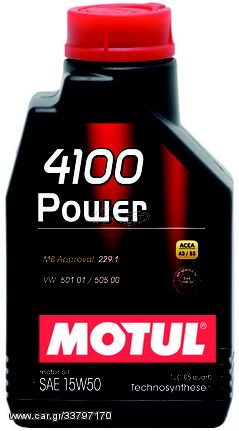 MOTUL 4100 POWER 15W50 1L