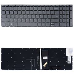 Πληκτρολόγιο Ελληνικό - Greek Laptop Keyboard για Lenovo ideapad V15-IIL V15-IGL 82C5 V15-ADA V145-15AST V155–15API SN20M63067 No Frame Backlight ( Κωδ.40486GRNOFRBL )