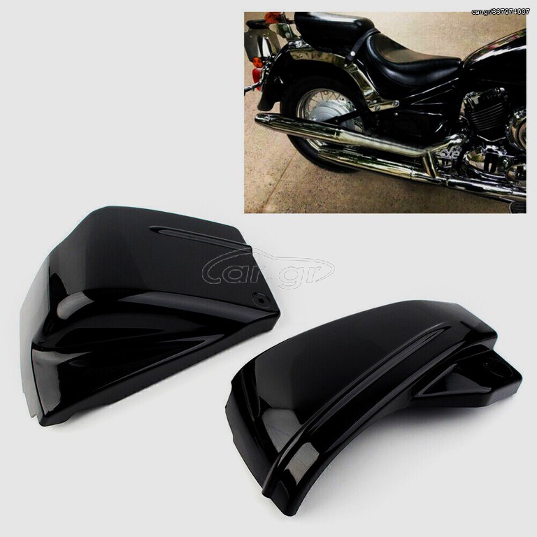 Yamaha XVS400 XVS65A V-STAR 650 Dragstar CLASSIC 1998-2005 Καινούριο Σετ Καπάκια κάτω σέλας L+R Διαβάστε στην περιγραφή