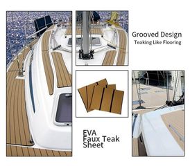Deck Eva Faux συνθετικό πάτωμα 0.90Χ2.40 με ORIGINAL αυτοκόλλητο 3Μ-thumb-4