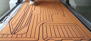Deck Eva Faux συνθετικό πάτωμα 0.90Χ2.40 με ORIGINAL αυτοκόλλητο 3Μ-thumb-6