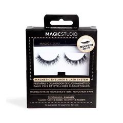 IDC Magic Studio Magnetic False Eyelashes + Eyeliner Seductive Εffect