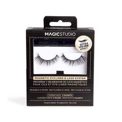 IDC Magic Studio Magnetic False Eyelashes + Eyeliner Extra Volume Effect