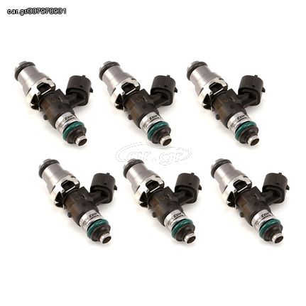 Injector Dynamic ID2000, for BMW E46 M3, 14mm (grey) adapter top, set of 6. 2000.48.14.14.6