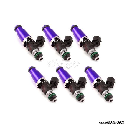 Injector Dynamic ID2000, for Turbo Regal, 14mm (purple) adapters, set of 6, 2000.60.14.14.6