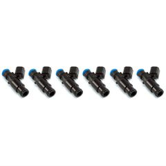 Injector Dynamics ID2000, for FG Ford Falcon XR6 turbo. 14mm (black) BOTTOM adaptor.  Set of 6.  2000.48.14.14B.6