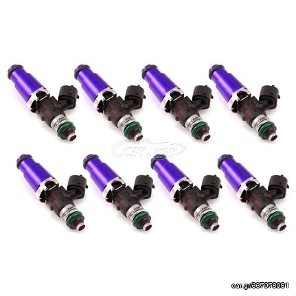 Injector Dynamics ID2000, for Commodore VY / LS1. 14mm (purple) adapter top.  Set of 8. 2000.60.14.14.8