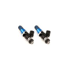 Injector Dynamics ID2000, for 03-11 RX-8, 11mm (blue) adaptors. Denso lower cushions. Set of 2. Secondaries Only. Two blue m8 washers. 2000.60.11.D.2
