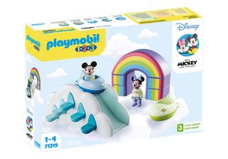 Playmobil - 1.2.3 & Disney: Mickey's & Minnie's Cloud Home (71319) / Toys