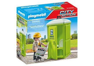 Playmobil - Mobile toilet (71435) / Toys