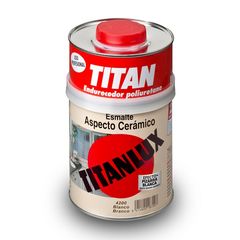 Σμάλτο Μπανιέρας - Κεραμικών Aspecto Ceramico TITAN Λευκό Gloss 0,75lt