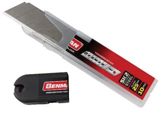 Ανταλλακτικές Λεπίδες SK2 Ατσάλι 10τεμ 0,7x25mm Benman 71080