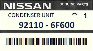 Ψυγείο A/c NISSAN MICRA K11 2000-2002 #921106F600