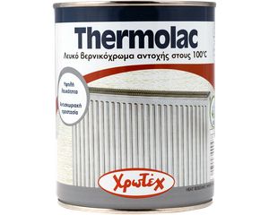 THERMOLAC Βερνικόχρωμα Λευκό Αντοχής σε Θερμοκρασία 100°C 0,75lt