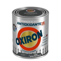 Οικολογικό Αντισκωριακό Χρώμα Νερού OXIRON Liso  forja agua Gris acero  750ml