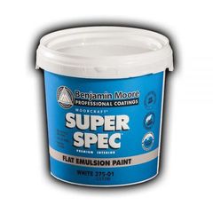 275 SuperSpec  Πλαστικό Mατ Λευκό 3lt Benjamin Moore