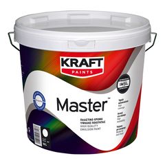 Master Πλαστικό Υψηλής Ποιότητας Λευκό 10Lt  Kraft