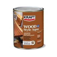 Βερνίκι Ξύλου Νερού Διαφανές Wood Style Aqua 0.75lt Γυαλιστερό