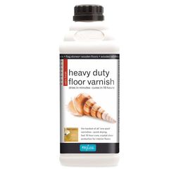 Heavy Duty Floor Varnish Polyvine Βερνίκι Διάφανο Satine  1L