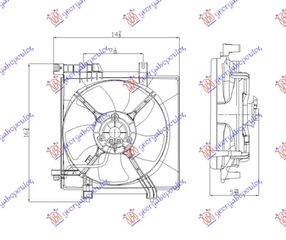 ΒΕΝΤΙΛ. ΨΥΓ.ΚΟΜΠΛΕ Χ/TURBO ΒΕΝΖΙΝΗ - SUBARU LEGACY/OUTBACK 04-10