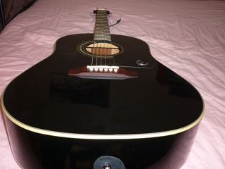 Epiphone By Gibson Acoustic/Electric Guitar AJ 15 E EB Black Vintage 6 String