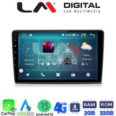 MEGASOUND - LM ZR8019 GPS Οθόνη OEM Multimedia Αυτοκινήτου για Opel AstraH, CorsaD, Suzuki Ignis (CarPlay/AndroidAuto/BT/GPS/WIFI/GPRS)