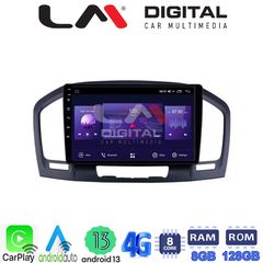 MEGASOUND - LM ZT8114 GPS Οθόνη OEM Multimedia Αυτοκινήτου για OPEL INSIGNIA 2007-2013 (CarPlay/AndroidAuto/BT/GPS/WIFI/GPRS)