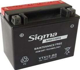 ΜΠΑΤΑΡΙΑ ΚΛΕΙΣΤΟΥ ΤΥΠΟΥ SIGMA YTX12-BS