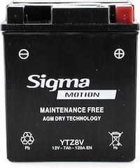 ΜΠΑΤΑΡΙΑ ΚΛΕΙΣΤΟΥ ΤΥΠΟΥ SIGMA YTZ4V