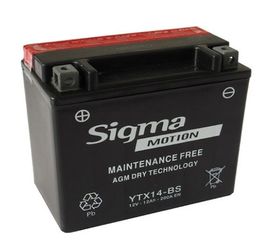 ΜΠΑΤΑΡΙΑ ΚΛΕΙΣΤΟΥ ΤΥΠΟΥ SIGMA YTX14-BS