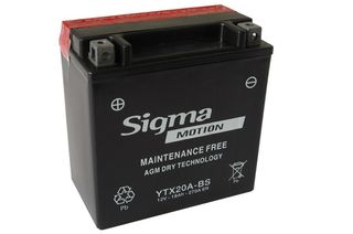 ΜΠΑΤΑΡΙΑ ΚΛΕΙΣΤΟΥ ΤΥΠΟΥ SIGMA YTX20A-BS