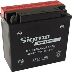 ΜΠΑΤΑΡΙΑ ΚΛΕΙΣΤΟΥ ΤΥΠΟΥ SIGMA YT5AL-BS