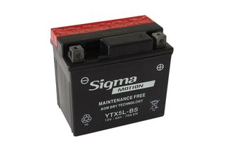 ΜΠΑΤΑΡΙΑ ΚΛΕΙΣΤΟΥ ΤΥΠΟΥ SIGMA YTX5L-BS