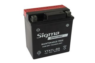 ΜΠΑΤΑΡΙΑ ΚΛΕΙΣΤΟΥ ΤΥΠΟΥ SIGMA YTX7L-BS