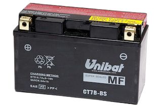 ΜΠΑΤΑΡΙΑ ΚΛΕΙΣΤΟΥ ΤΥΠΟΥ UNIBAT CT7B-BS (YT7B-BS)