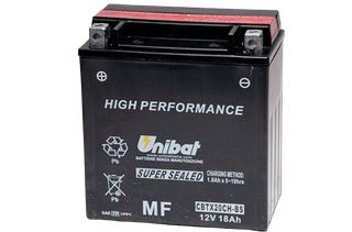 ΜΠΑΤΑΡΙΑ ΚΛΕΙΣΤΟΥ ΤΥΠΟΥ UNIBAT CBTX20CH-BS (YTX20CH-BS)