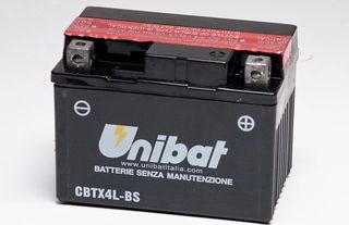 ΜΠΑΤΑΡΙΑ ΚΛΕΙΣΤΟΥ ΤΥΠΟΥ UNIBAT CBTX4L-BS (YTX4L-BS)