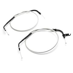 Yamaha Genuine Ντίζες γκαζιού με πλέξη από ανοξείδωτο χάλυβα XV950