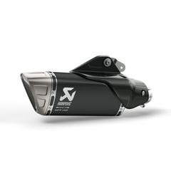 Yamaha Genuine Μαύρη εξάτμιση slip-on Akrapovič για MT-10