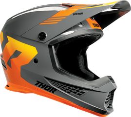 Κράνος Off Road-MX-Motocross Thor Sector 2 Carve Orange-Charcoal
