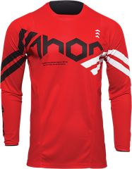Μπλούζα Off Road-MX-Motocross Thor Pulse Cube Red-White XLARGE